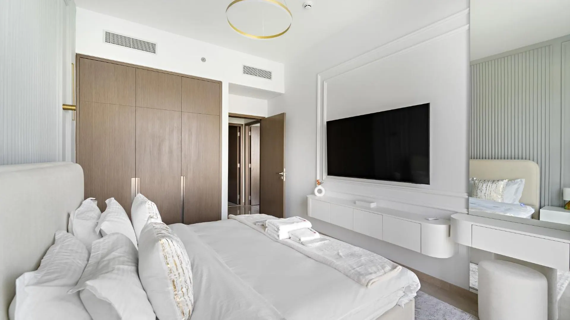 Luxurious 2Br With Full Burj Khalifa And Fountain View Apartman Dubaj