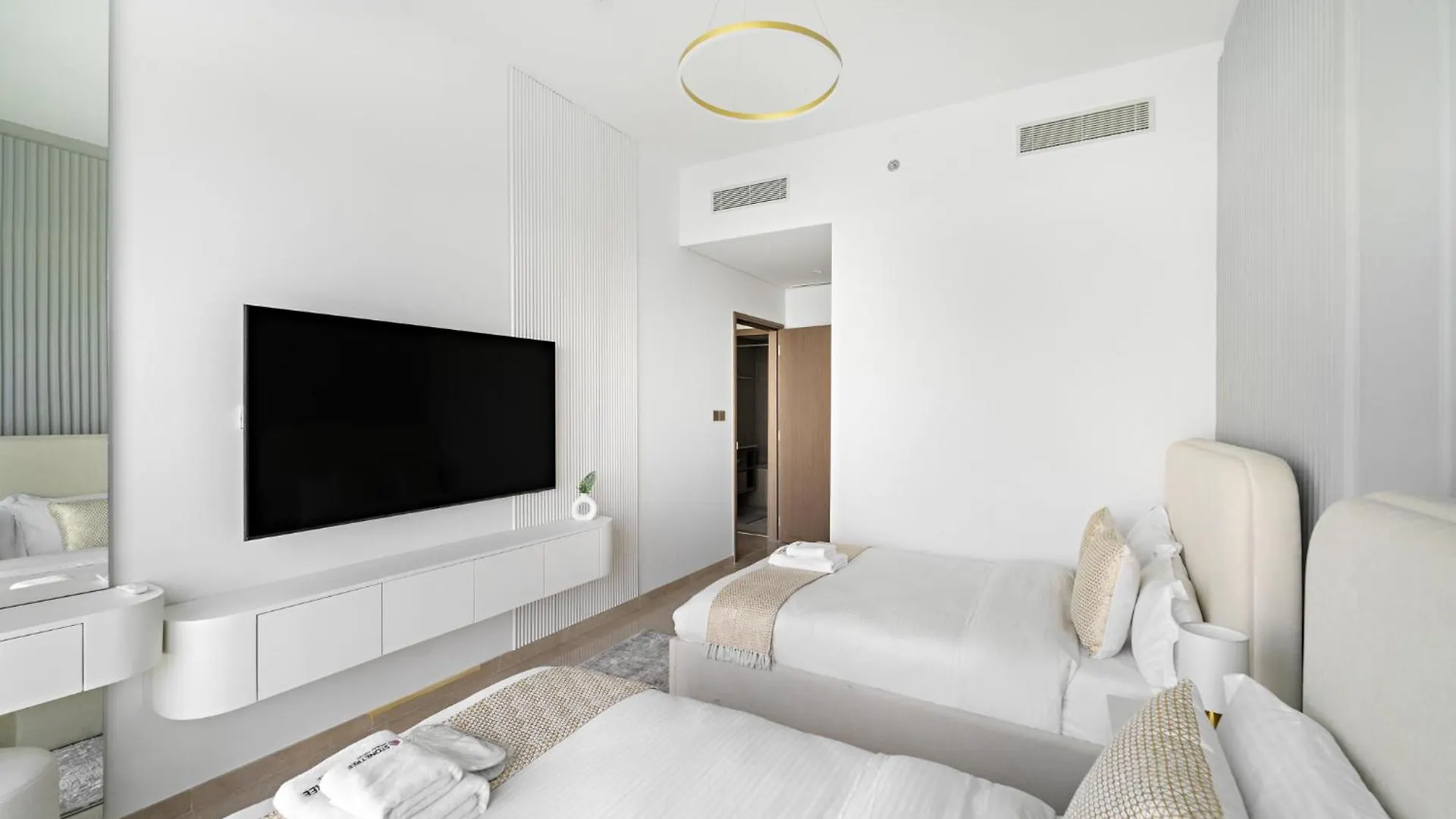 Luxurious 2Br With Full Burj Khalifa And Fountain View Apartman Dubaj
