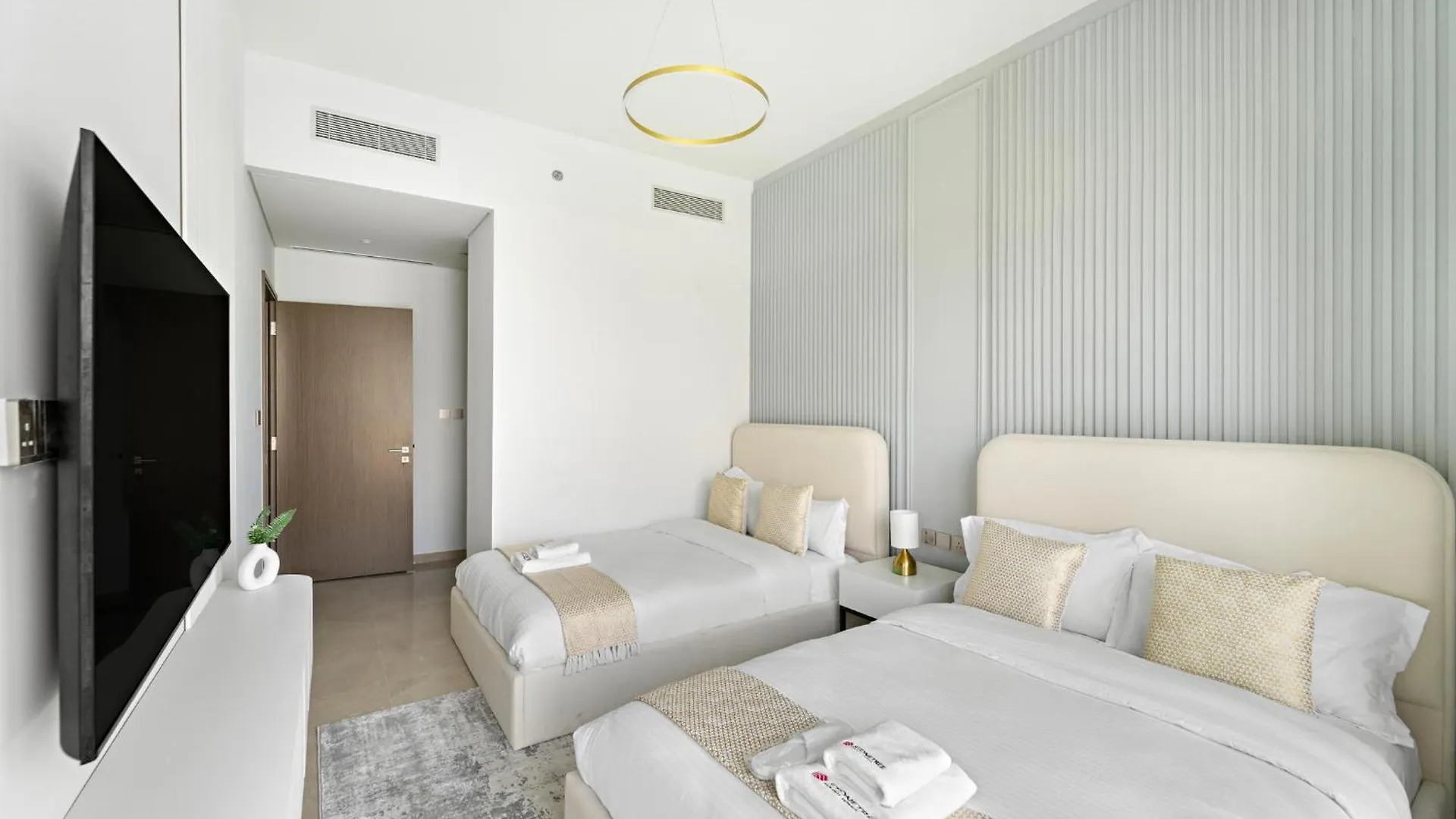 Luxurious 2Br With Full Burj Khalifa And Fountain View Apartman Dubaj